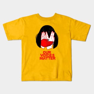 Our Voices Matter Kids T-Shirt